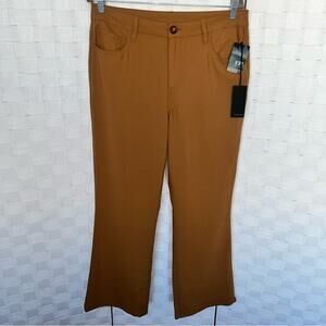 Kut From The Kloth Copper Wide Flare Leg Pants Size 6